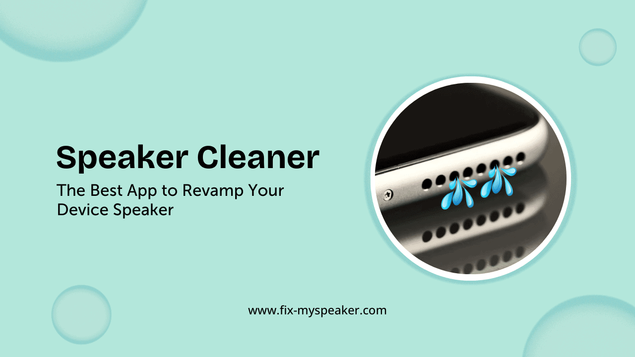 Speaker Cleaner