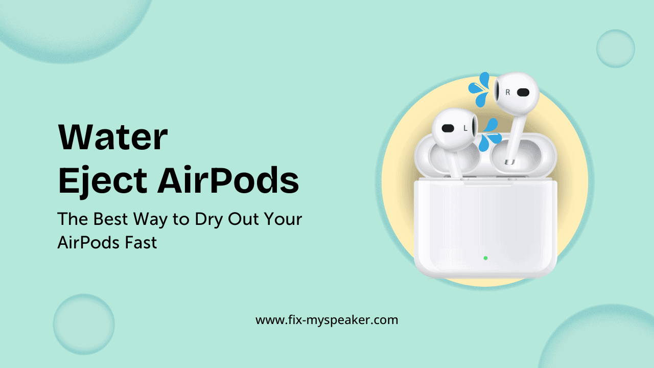 water eject airpods